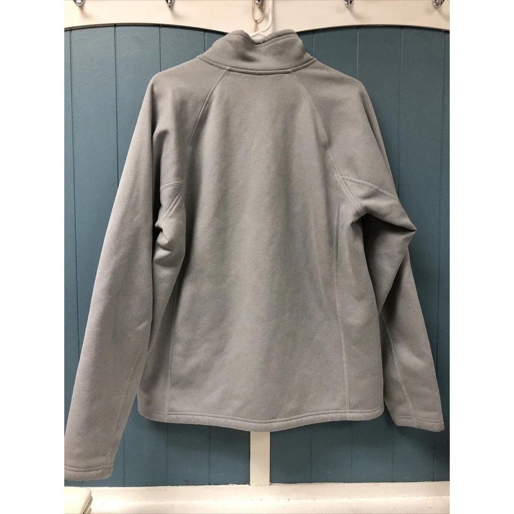 Gray Mens The North Face Skyline Fleece Full Zip Jacket Coat Size L Large‎